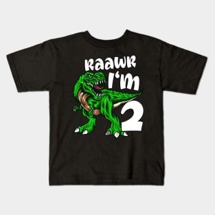 Birthday Dinosaur Kids 3 Years old Kids T-Shirt